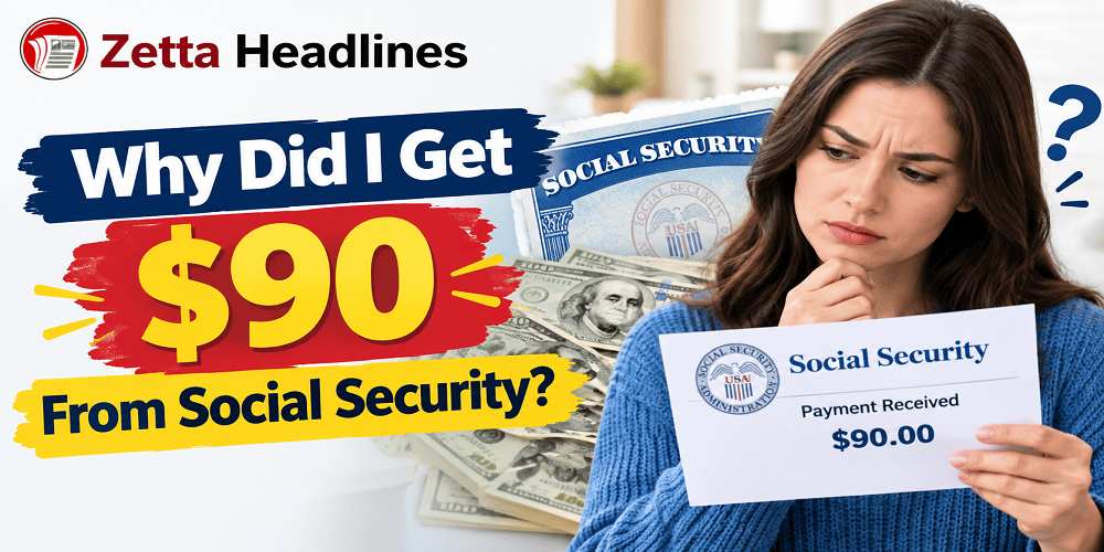 Why Some Seniors Got a $90 Social Security Check